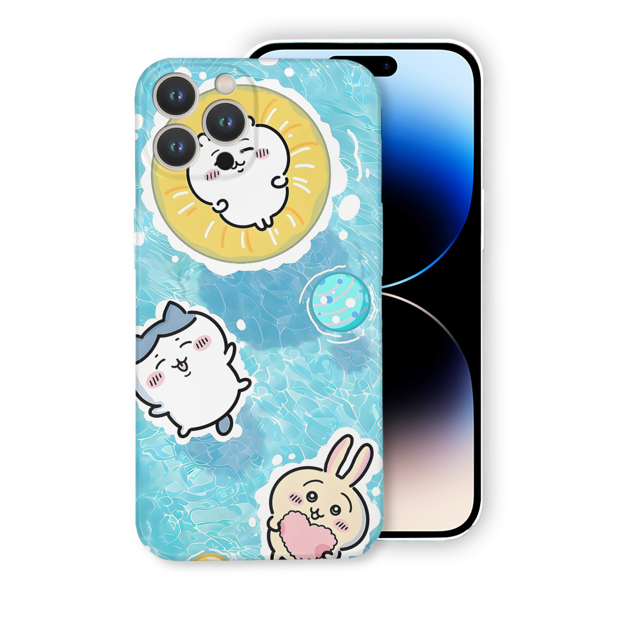 （画像用） ちいかわ Chii-kawa 【iPhone 14シリーズ対応】ハードケース